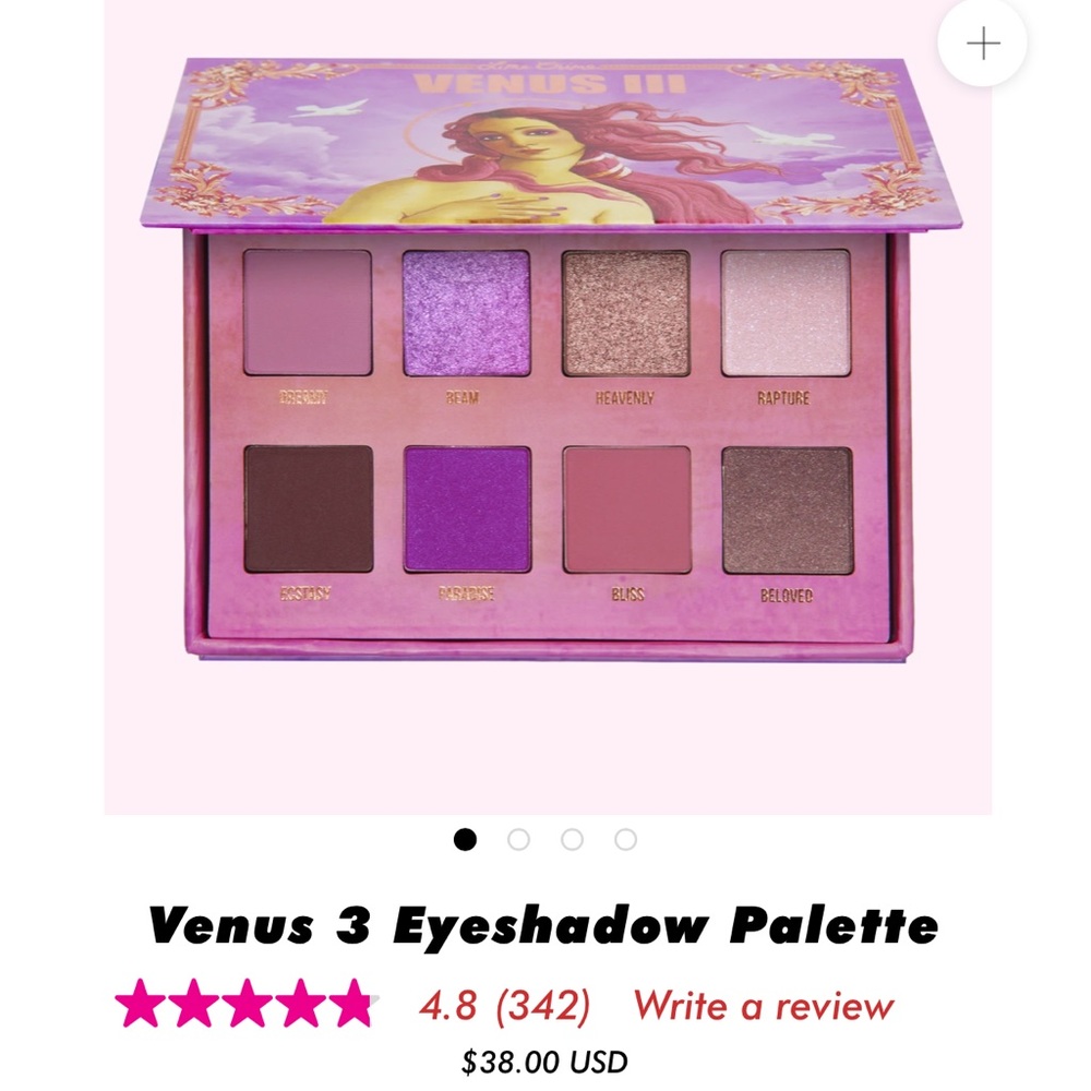 Lime Crime Venus 3 Eyeshadow Palette